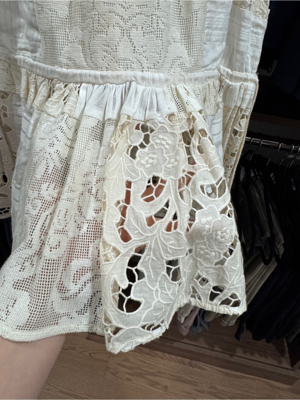 Zimmermann Andie halterneck broderie-anglaise lace top - Size 1 - Picture 6 of 9